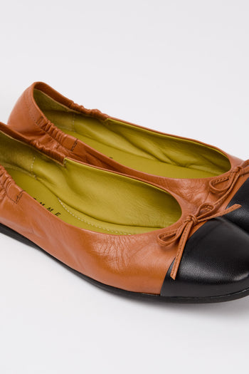 Tre Emme Ballerina Nero+legno Donna - 3