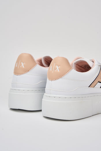 Armani Exchange Sneaker Op.white+rose Donna - 5