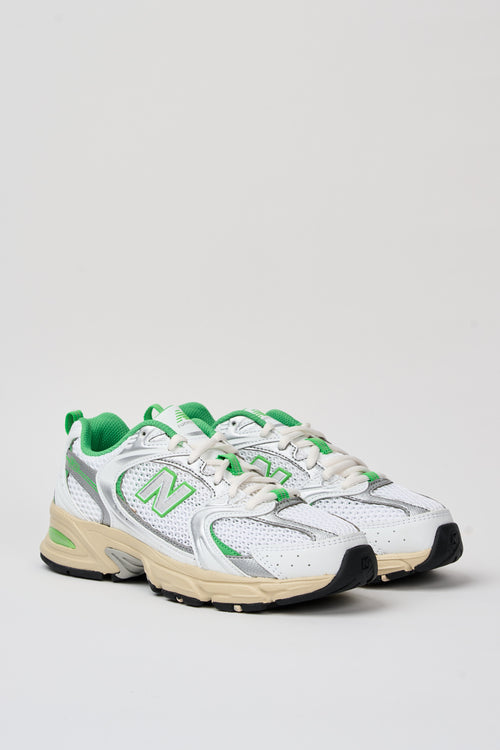 New Balance Sneaker White/lime Unisex - 2