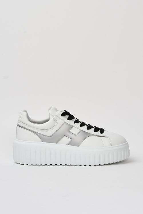 Hogan Sneaker Bianco+argento Donna