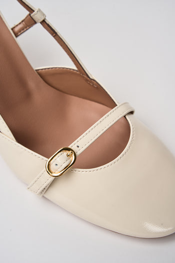 Tre Emme Slingback Latte Donna - 4