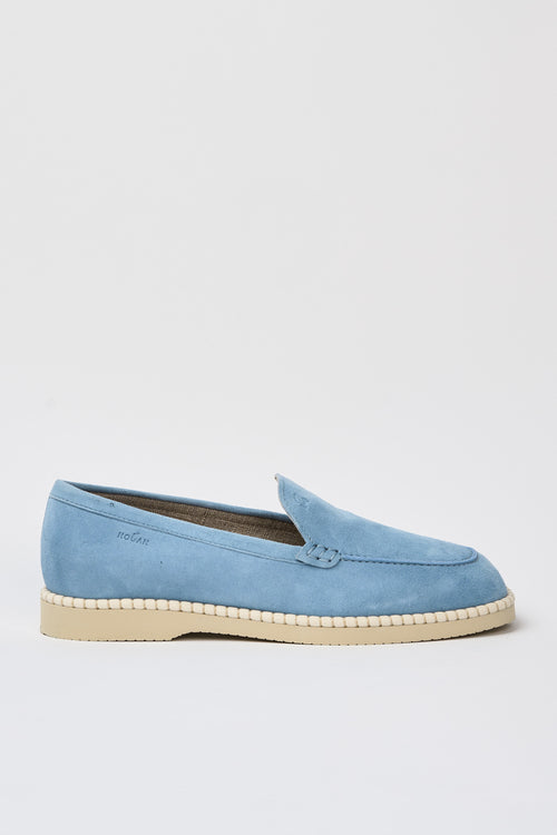 Hogan Mocassino Ashley Blue Donna