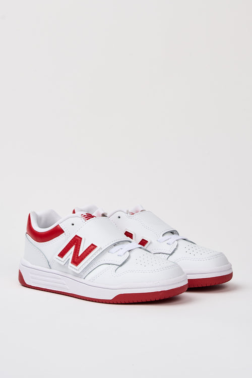 New Balance Sneaker White Bambino - 2