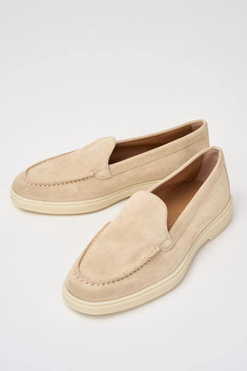 Santoni Mocassino Sabbia Donna - 5