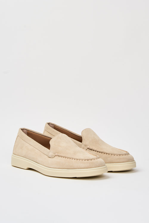 Santoni Mocassino Sabbia Donna - 2