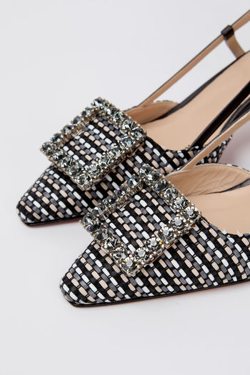 Roberto Festa Slingback Cezanne+nero Donna - 5