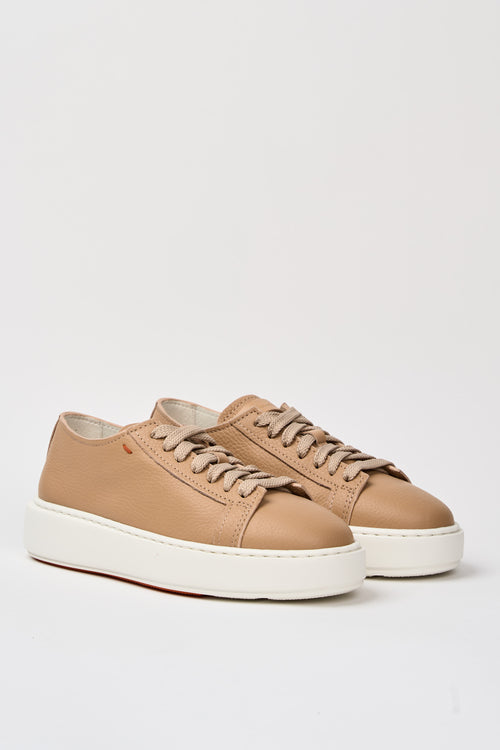 Santoni Sneaker Light Brown Donna - 2