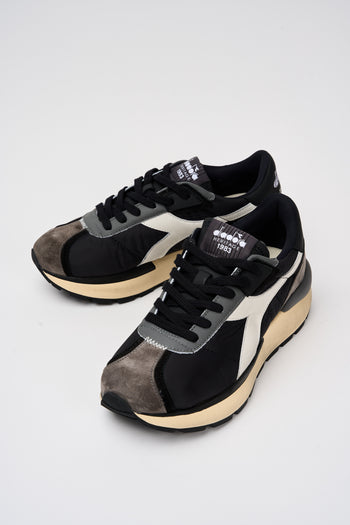Diadora Heritage Sneaker Nero/bianco Candido Uomo - 7