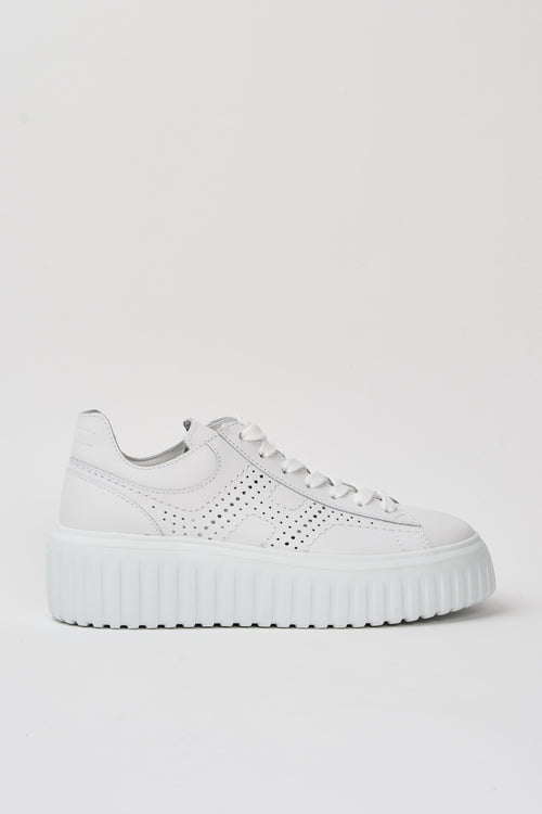 Hogan Sneaker Bianco+argento Donna